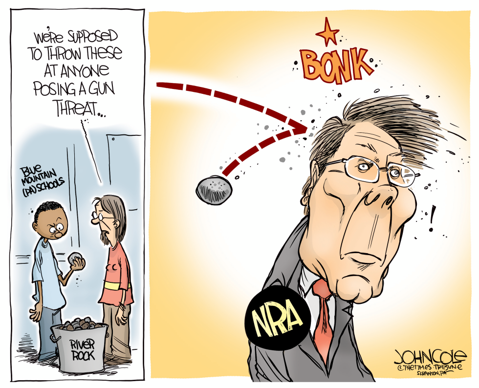 Throwing stones