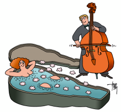 WARM BATH by Arend Van Dam