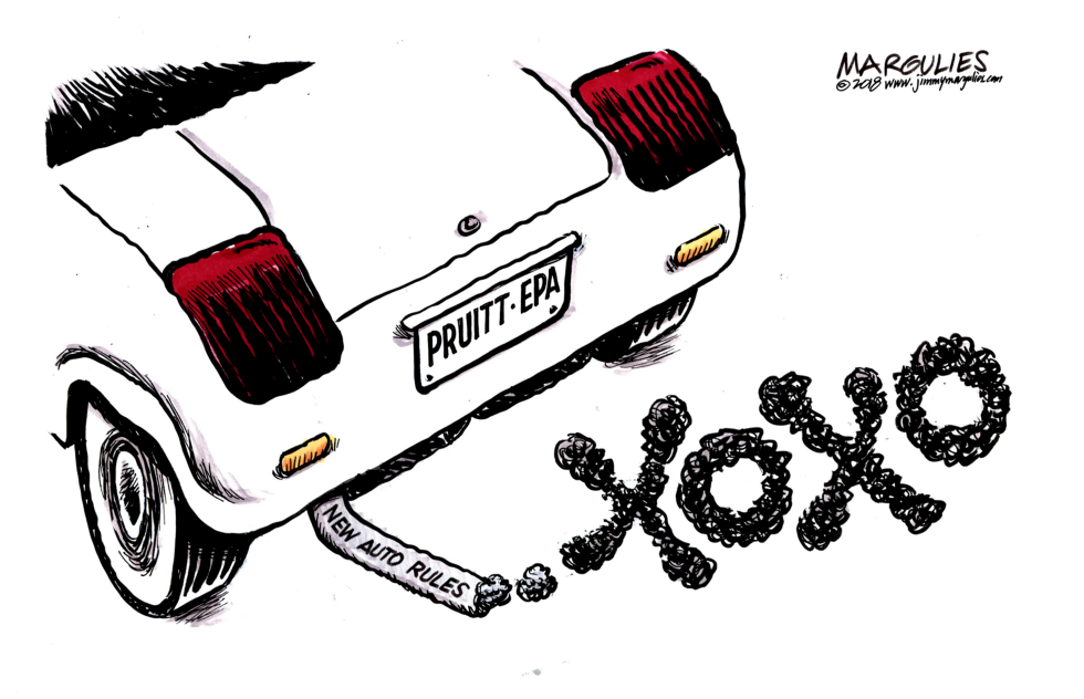 New EPA Auto emission rules color
