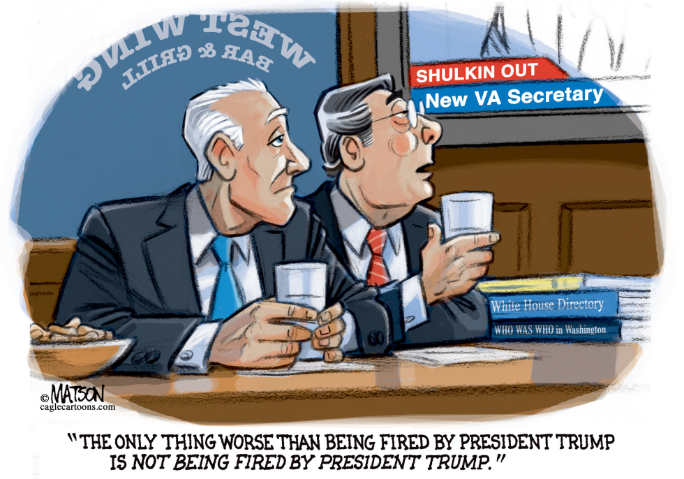 Shulkin Out as VA Secretary Amid Trump Firings