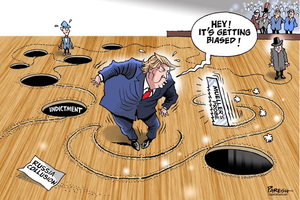  TRUMP AND MUELLER by Paresh Nath