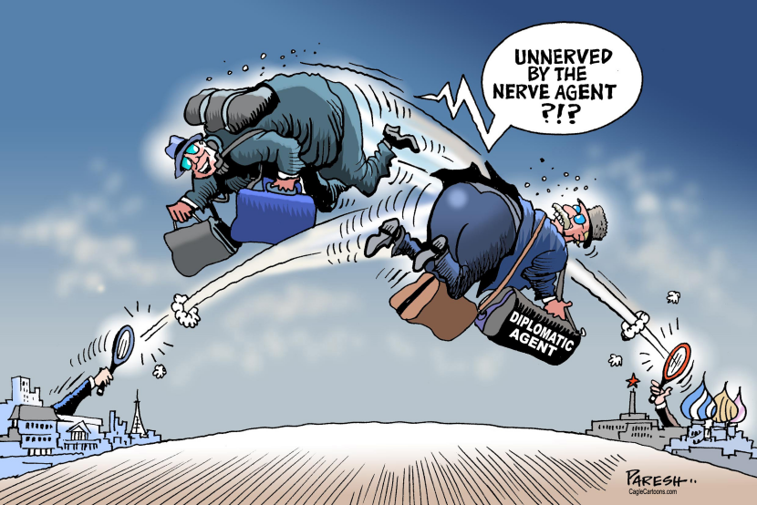 Nerve agent fallout