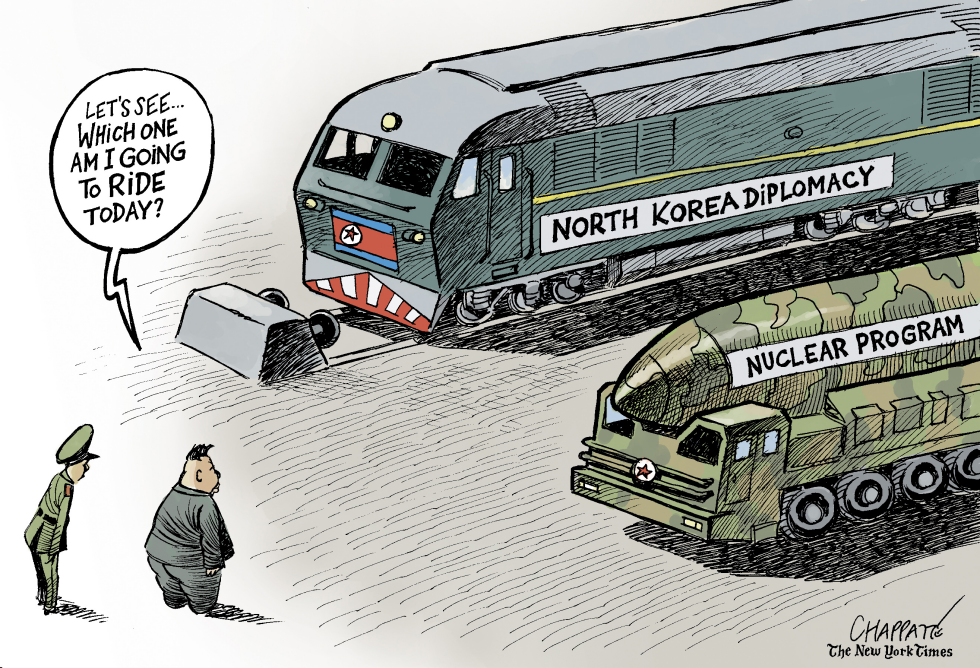 After Kim’s train trip to China