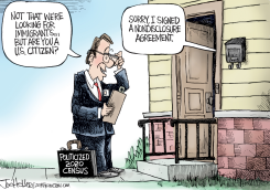 CENSUS QUESTION by Joe Heller