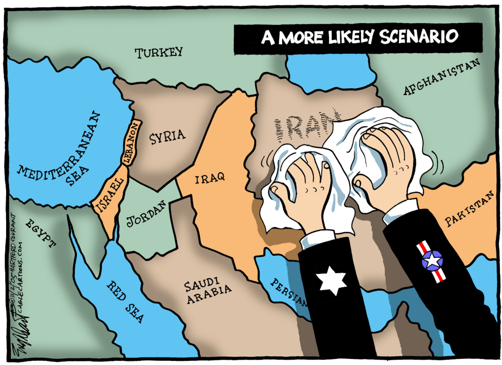 Wipe Iran Off the Map Color