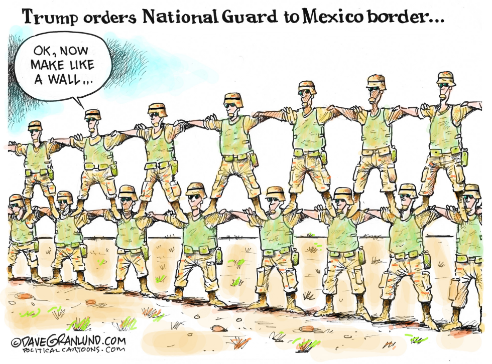 National Guard to Mexican border