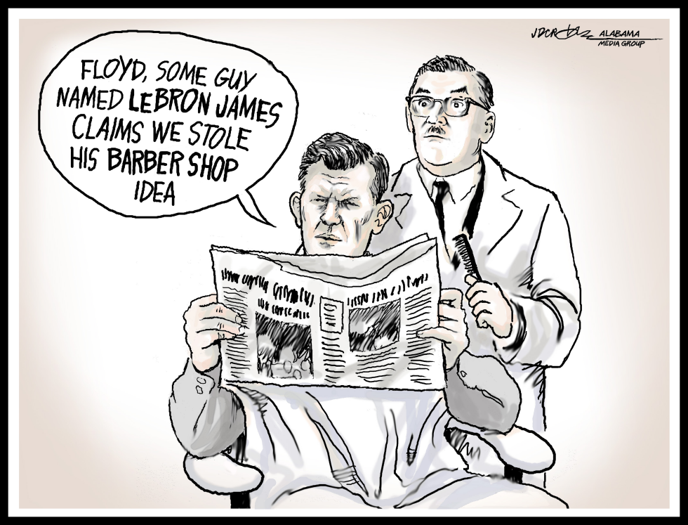 LeBron James sues Andy and Floyd