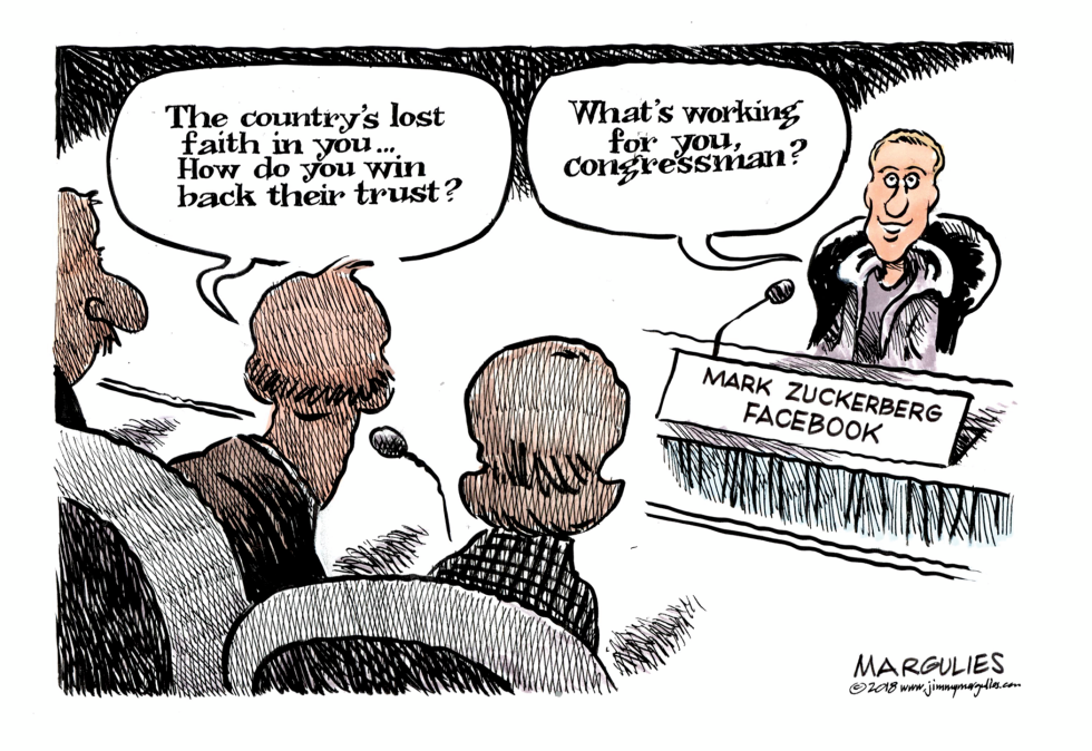 Zuckerberg appears before Congress color