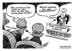ZUCKERBERG APPEARS BEFORE CONGRESS by Jimmy Margulies