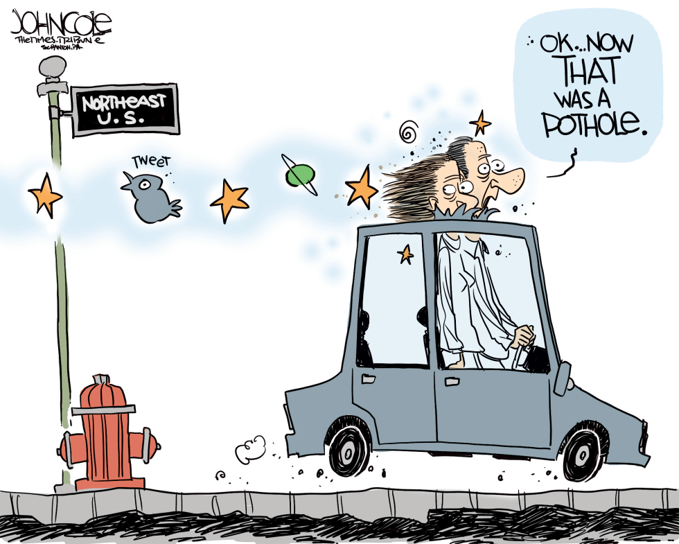 THAT was a pothole