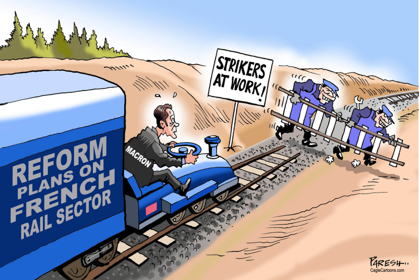 Macron’s rail reform
