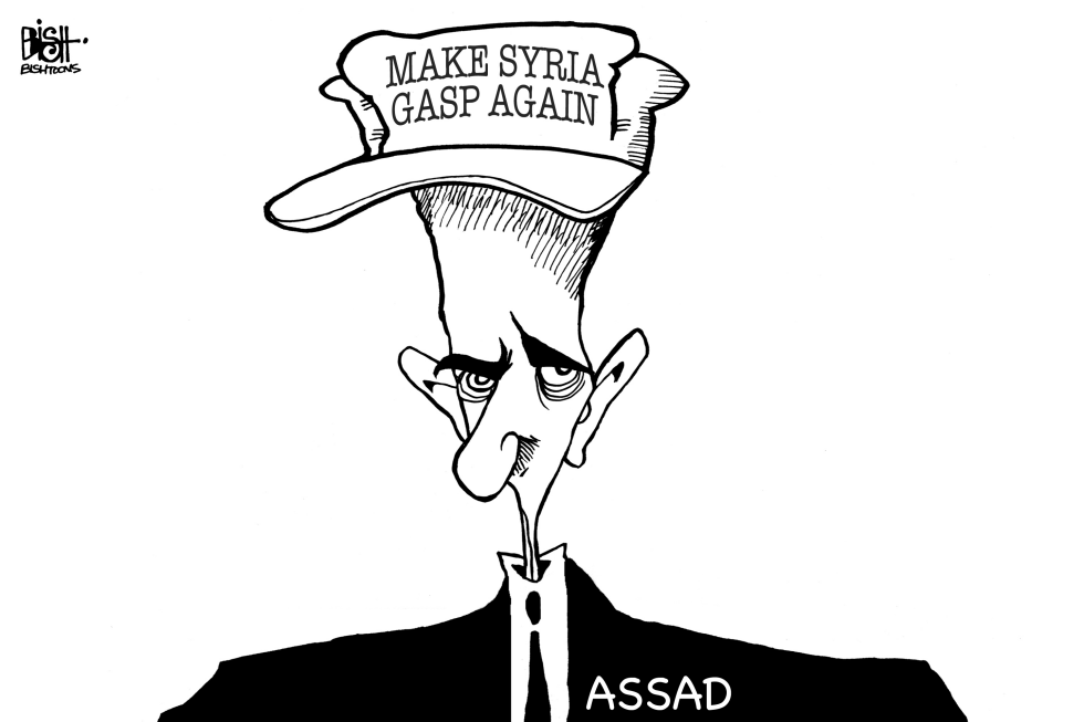 SYRIA CHEMICAL WEAPONS, B/W