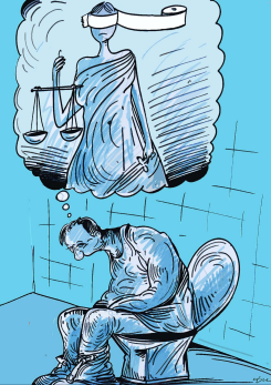 THINKING OF JUSTICE by Oguz Gurel