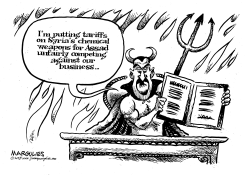 SYRIA CHEMICAL WEAPONS ATTACK by Jimmy Margulies