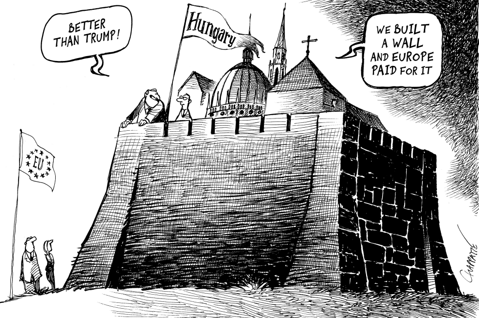  VIKTOR ORBAN AND EUROPE by Patrick Chappatte