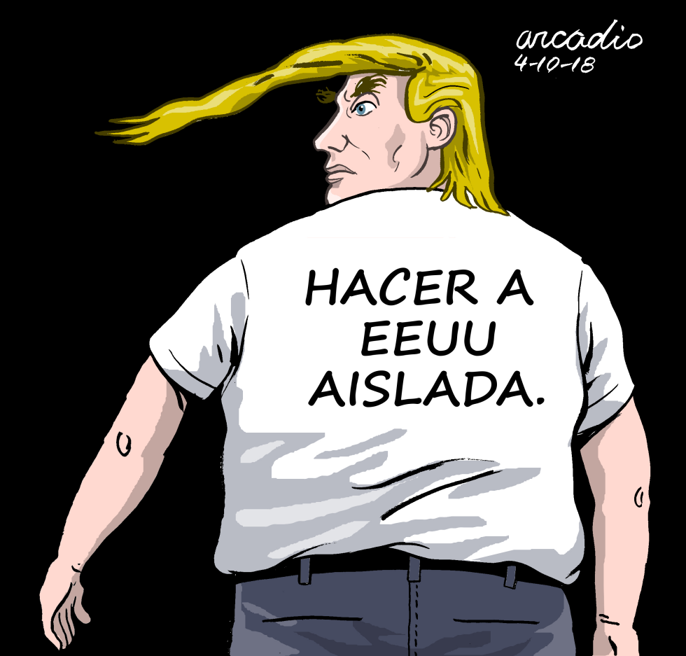 Hacer a EEUU aislada