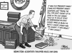 ALL THE VICE-PRESIDENT'S MICE by R.J. Matson