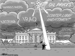 WHITE HOUSE STORM CLOUDS by R.J. Matson