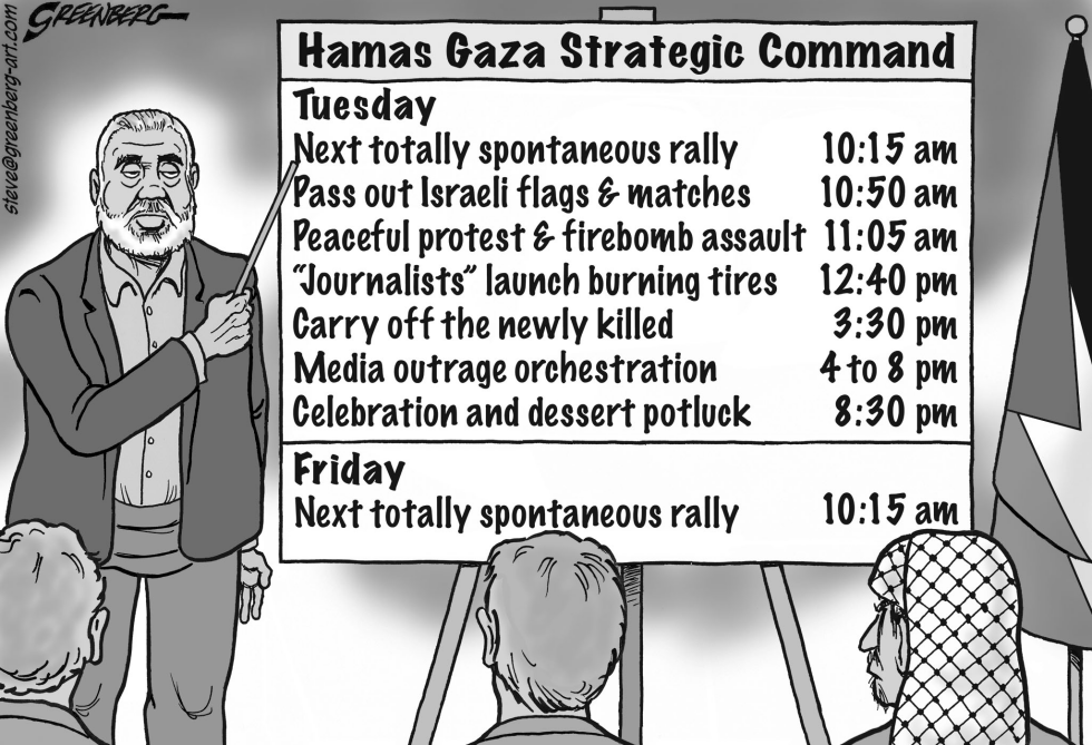 Hamas Gaza schedule bw