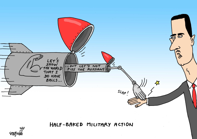 Half-baked military action