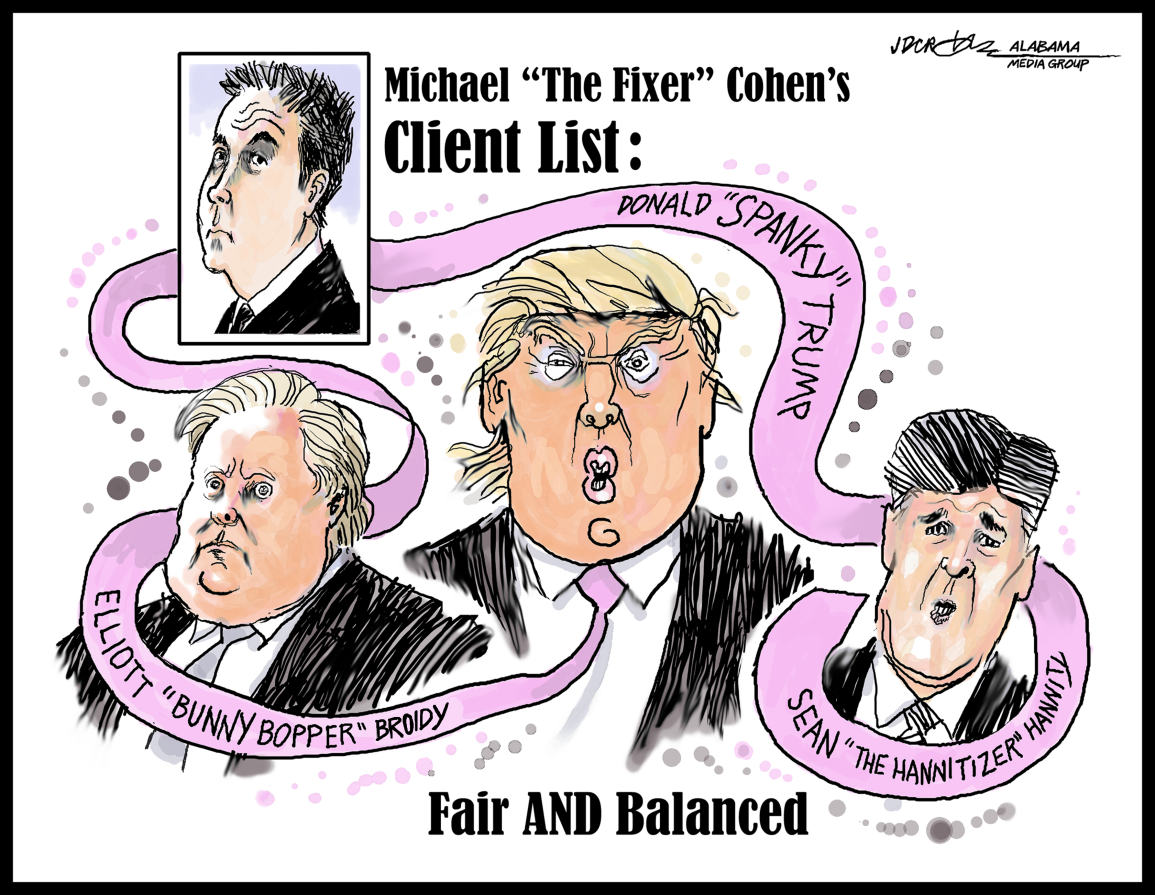 Image result for cartoons michael cohen