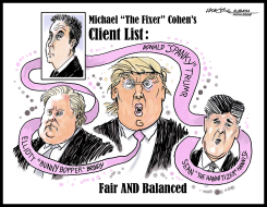 MICHAEL COHEN CLIENT LIST by J.D. Crowe