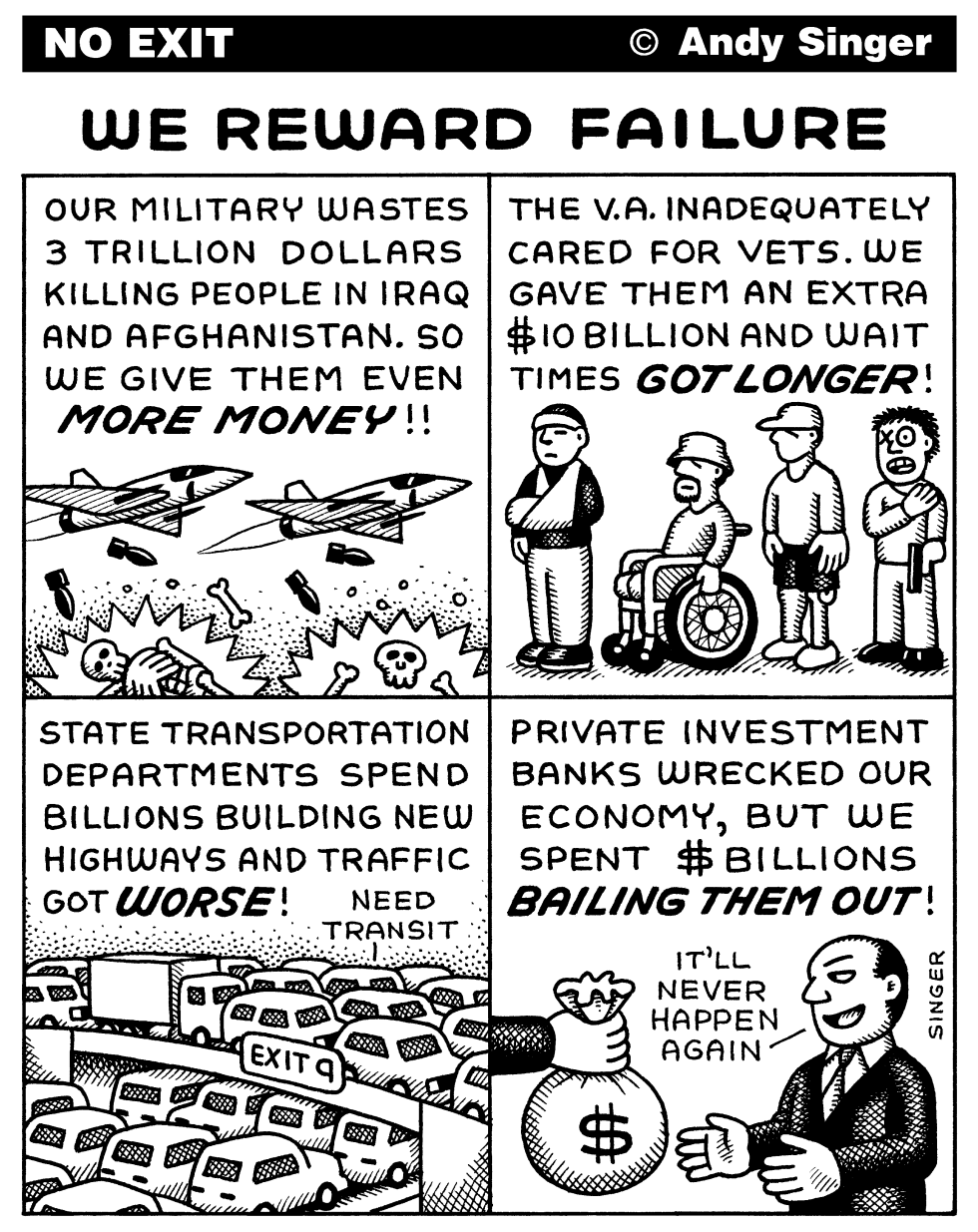 We Reward Failure