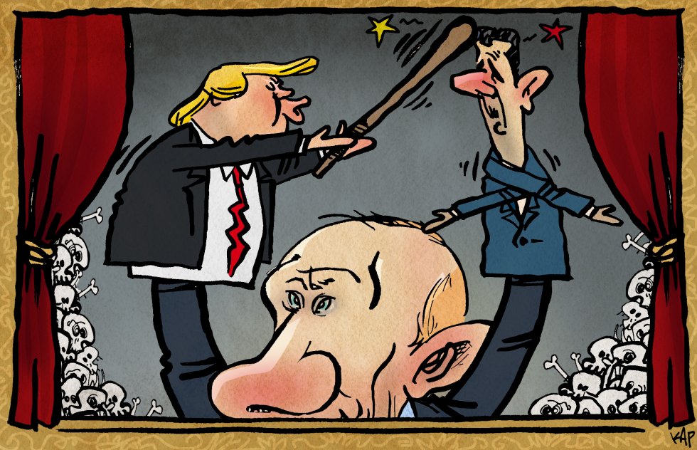 Syrian puppet theater