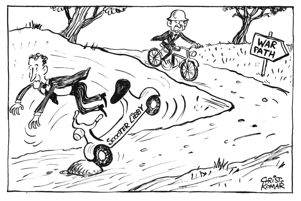 Scooter Libby Indictment - B&W
