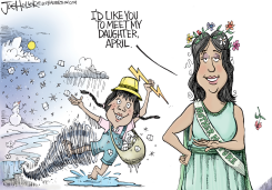 APRIL WEATHER by Joe Heller