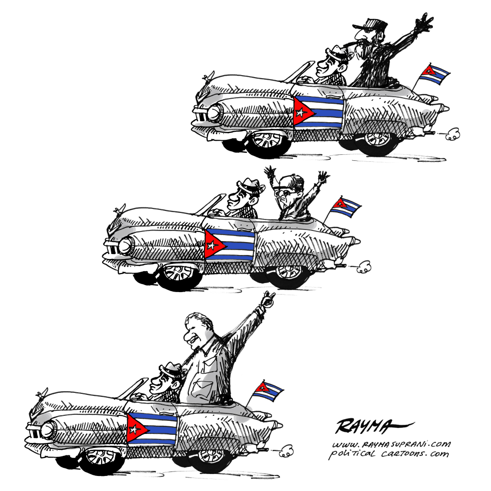  CHANGE IN CUBAN LEADERS by Rayma Suprani