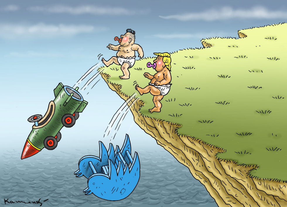 Trump and Kim Jong Un