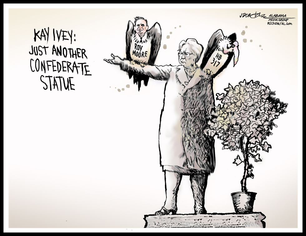 AL Gov Kay Ivey Confederate Statue