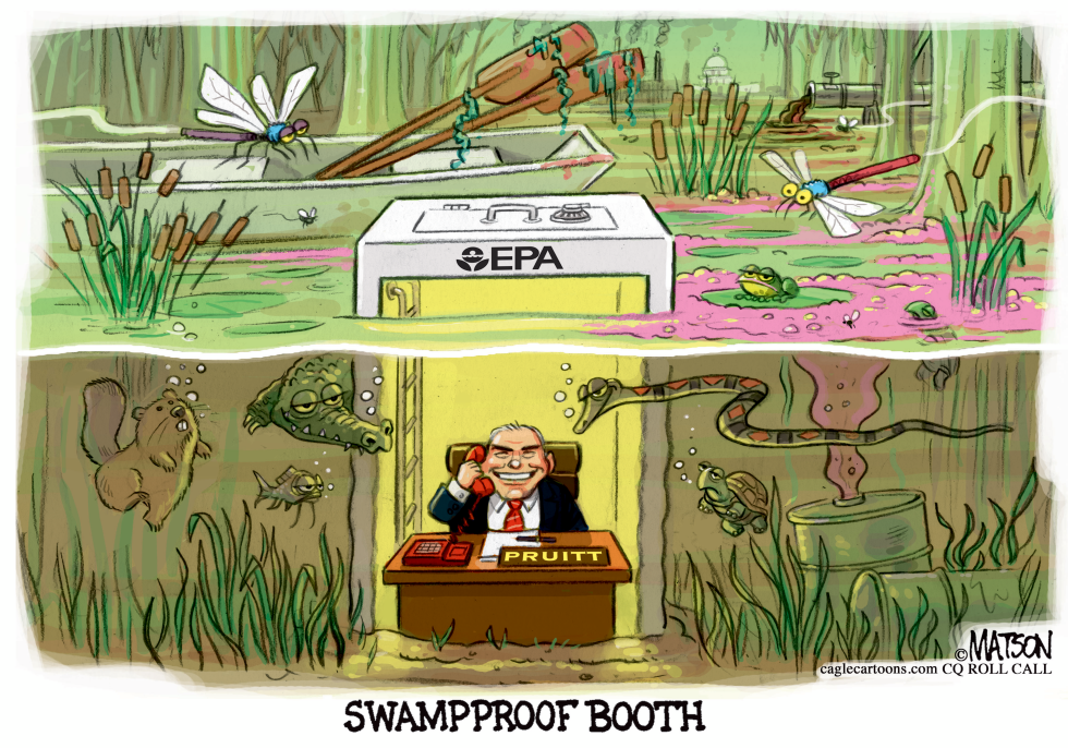 Scott Pruitt Swampproof Booth