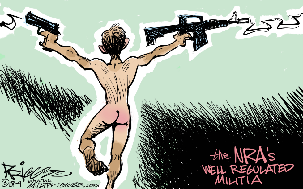  NASHVILLE SHOOTER by Milt Priggee