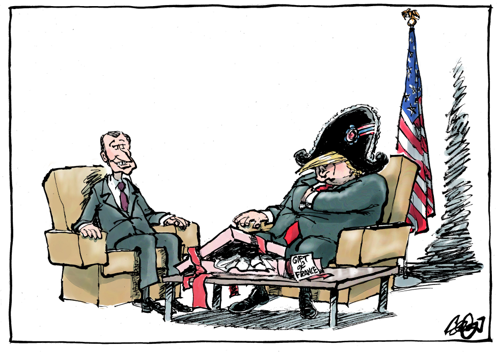 Macron in Washington