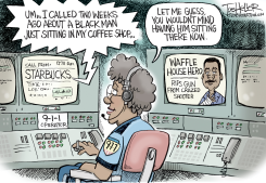WAFFLE HOUSE HERO by Joe Heller