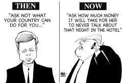 ASK NOT, B/W by Randy Bish