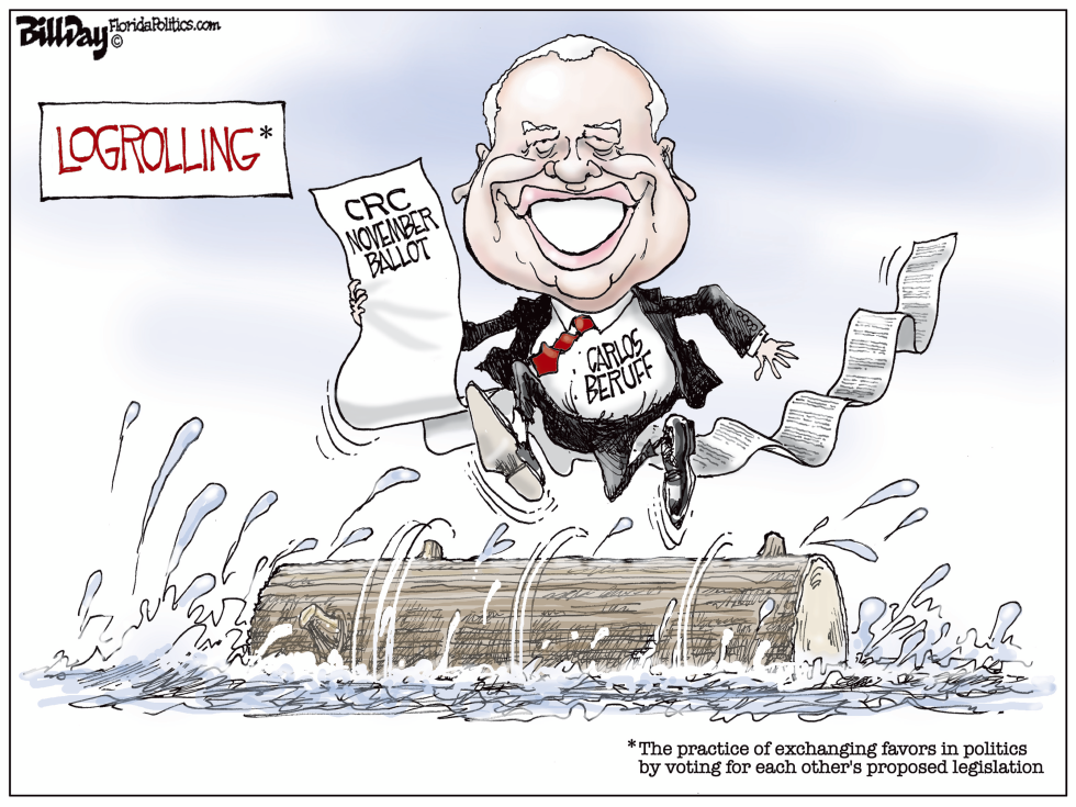  LOGROLLING FLORIDA by Bill Day