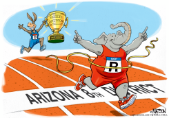 DEMOCRATS WIN CONSOLATION PRIZE IN ARIZONA SPECIAL ELECTION by R.J. Matson