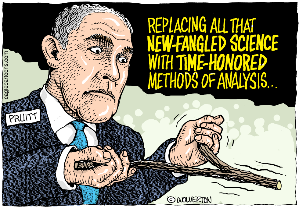 Pruitt Dumps Science