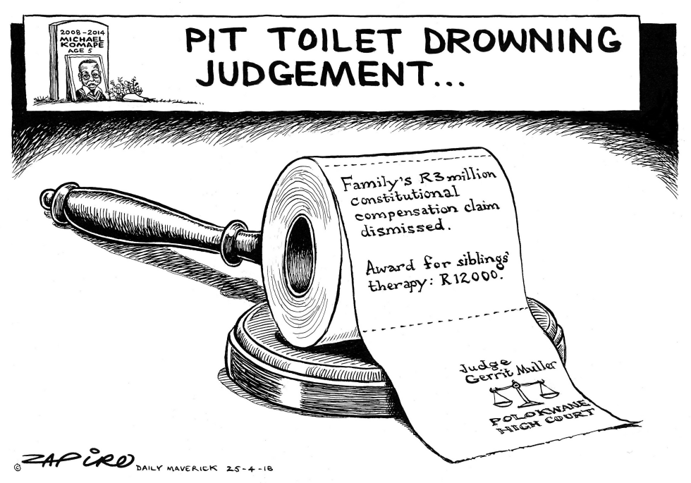 Pit Toilet Drowning Judgement