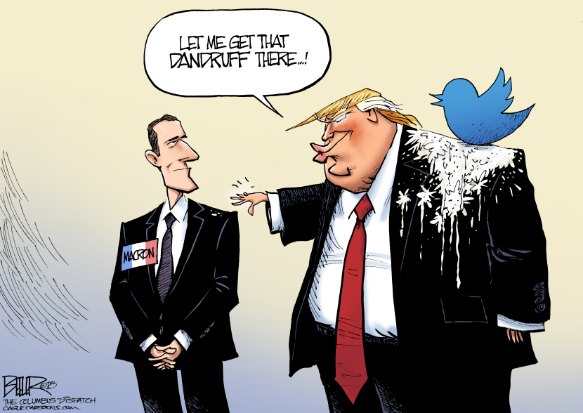 Trump and Dandruff