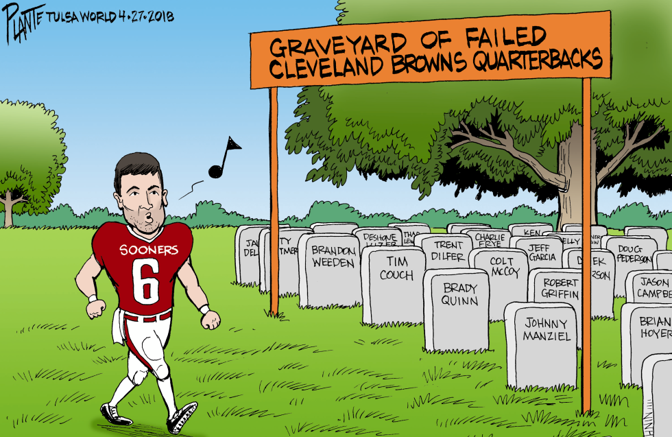 Baker Mayfield goes to Cleveland Browns