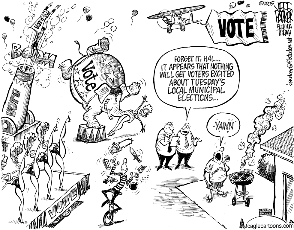 Unexciting Local Elections