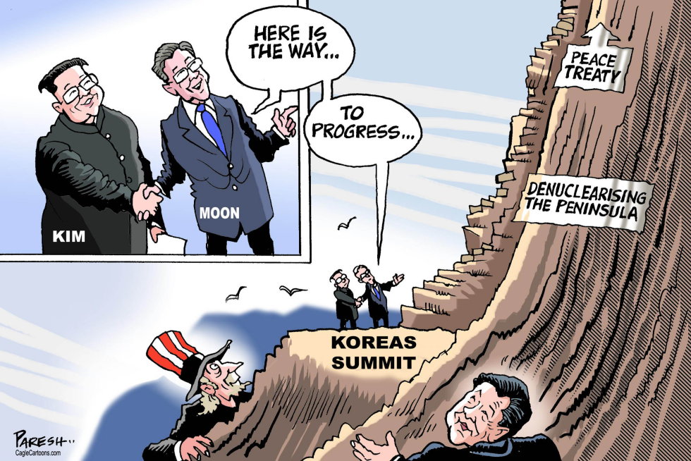  KOREAS SUMMIT by Paresh Nath