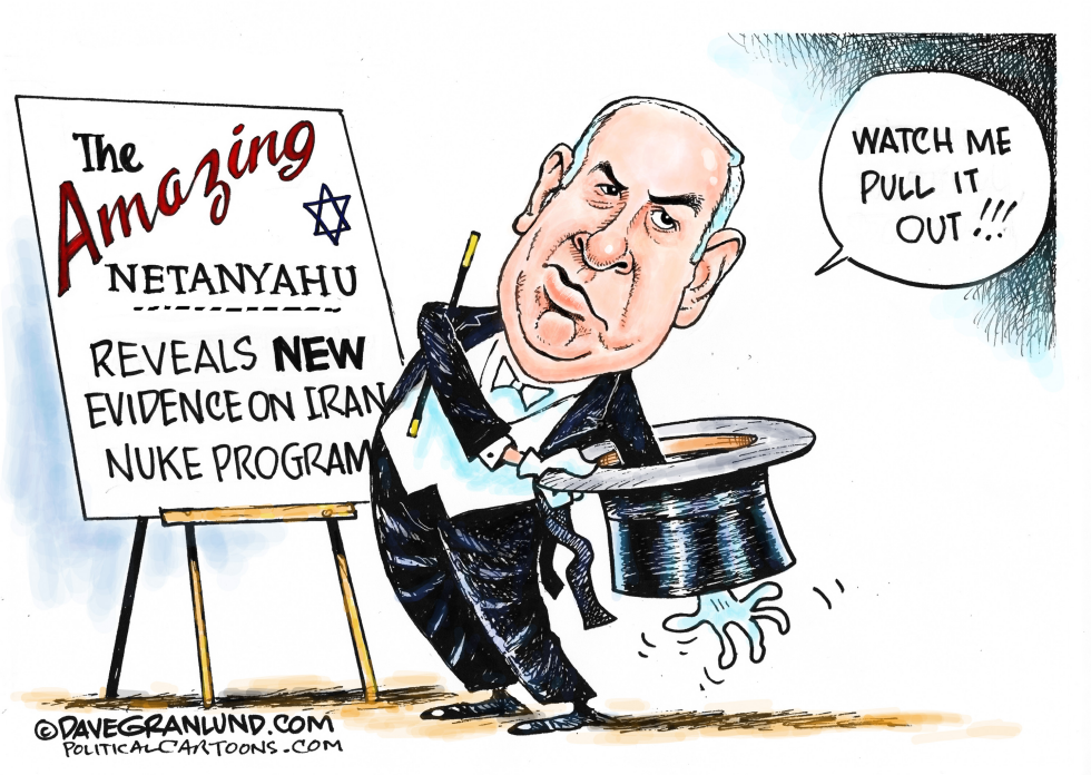 Netanyahu and Iran nuke intel
