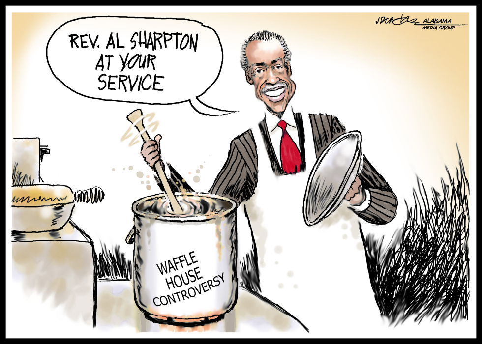 Al Sharpton Waffle House