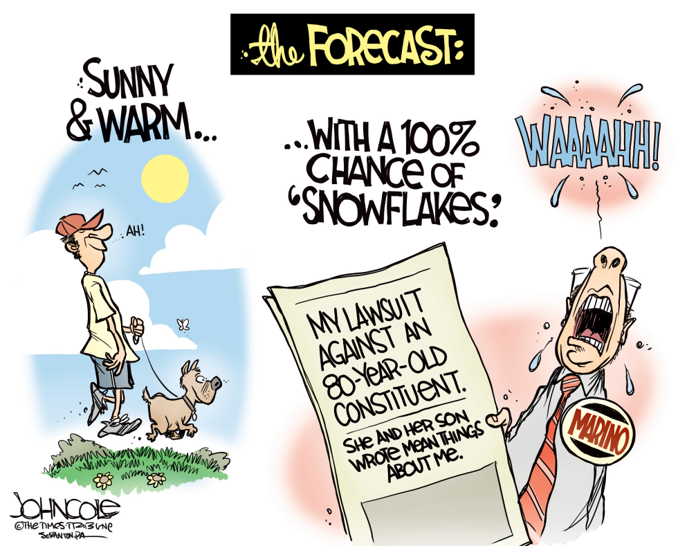 LOCAL PA Congressman Snowflake