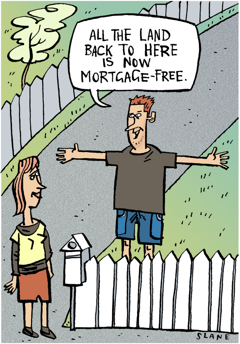 Mortgage Free -- color
